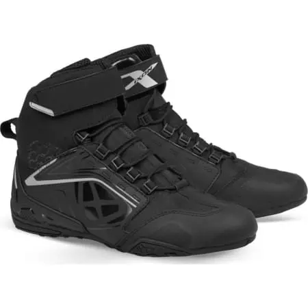 Baskets Femme Ixon Lady Killer Waterproof Noir Argent - Bottes et Chaussures Femme IXON