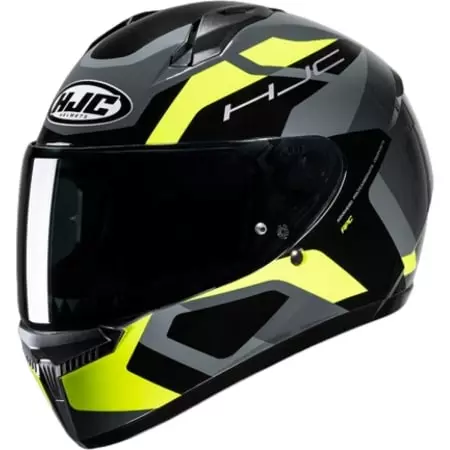 Casque HJC C10 TINS MC3H Jaune Noir