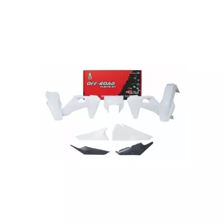 Kit Plastique Racetech Blanc Gris Anthracite