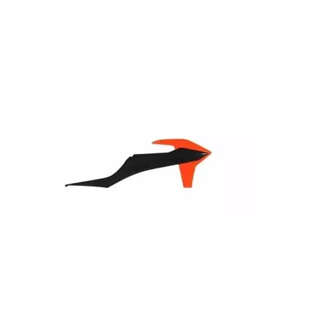 Ouïes De Radiateur Racetech Noir Orange