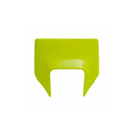 Plaque Frontale Racetech Jaune Neon