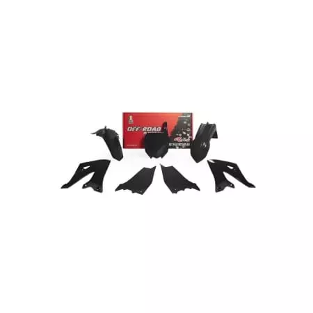 Kit Plastiques Racetech Noir 1110140002 - Carénage et protection RACETECH