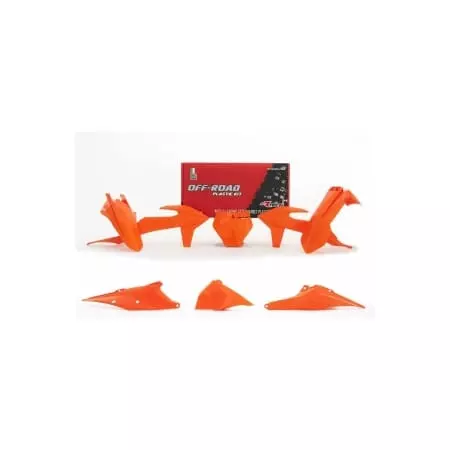 Kit Plastiques Racetech Orange 1087974004 - Carénage et protection RACETECH