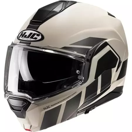 Casque HJC I100 Beis MC9SF Beige Blanc