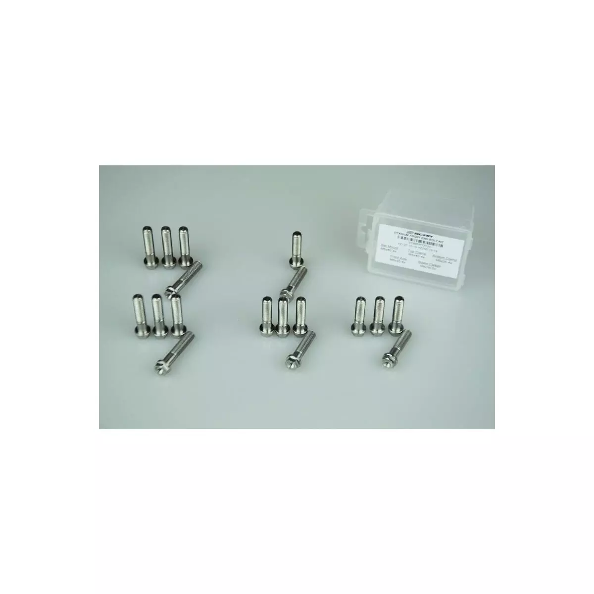 Kit Vis Train Avant Scar Titane