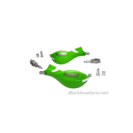 Kit Protège-Mains Barkbusters Ego Mini Montage 2 Points Diamètre 22Mm Vert - Poste de pilotage BARKBUSTERS
