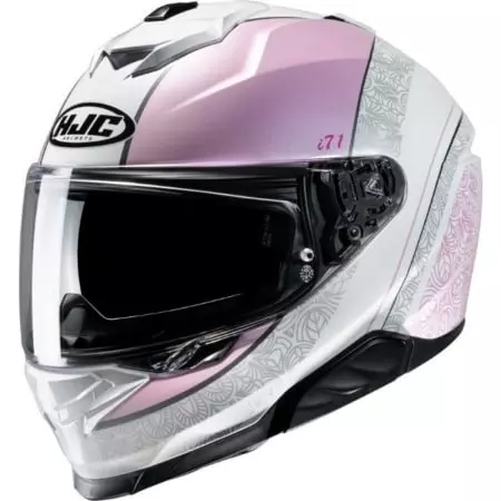 Casque HJC I71 Sera MC8 Rose Blanc - Casque Intégral HJC