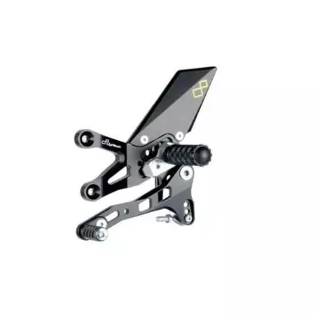 Commandes Reculées Réglables/Repliables Lightech Sélection Inversée Noir