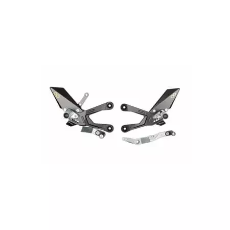 Commandes Reculées Fixes Lightech Sélection Standard Et Inversée Noir 1091389