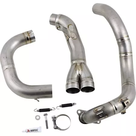 Tube De Liaison Akrapovic Indian FTR Inox - Echappement moto AKRAPOVIC