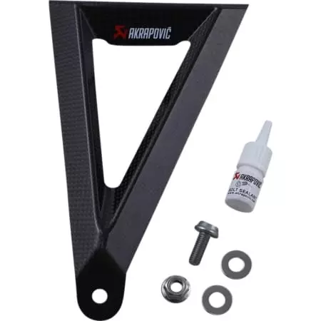 Patte De Fixation Silencieux Akrapovic Carbone - Echappement moto AKRAPOVIC