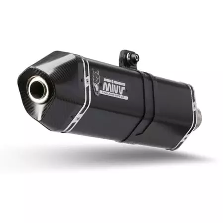 Silencieux MIVV Speed Edge Slip-On Acier Inoxydable Noir - Echappement moto MIVV