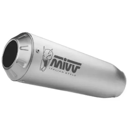 Silencieux MIVV Universel X-M1 Acier Inoxydable Côté Droit - Echappement moto MIVV