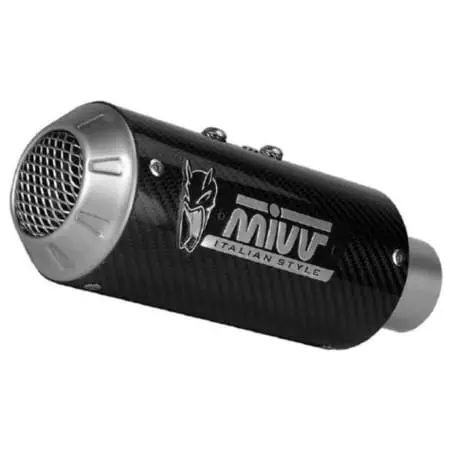 Silencieux MIVV Universel Mk3 Carbone Côté Droit - Echappement moto MIVV