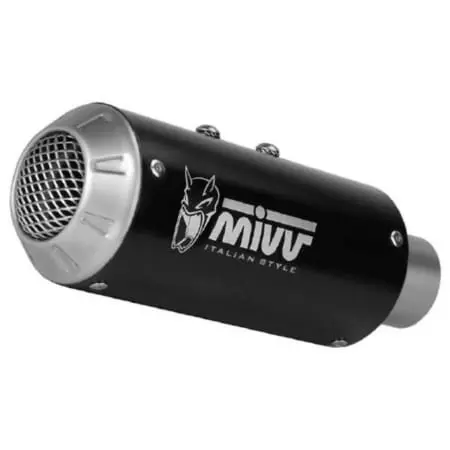 Silencieux MIVV Universel Ml3 Acier Inoxydable Noir Côté Droit - Echappement moto MIVV