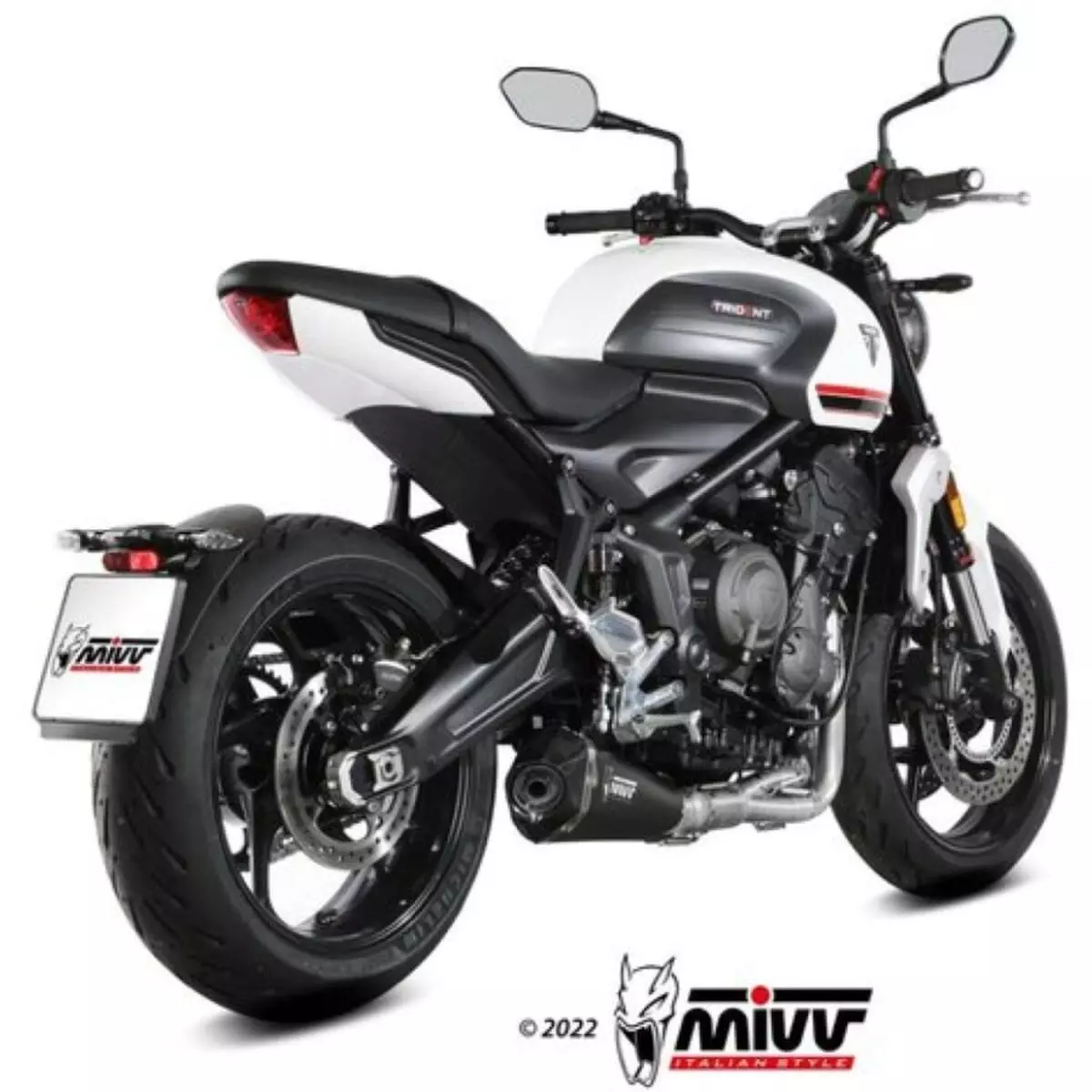 Ligne Complète MIVV Delta Race Acier Noir Carbone 1111202