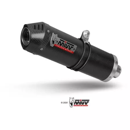 Silencieux MIVV Oval Carbone 1110205