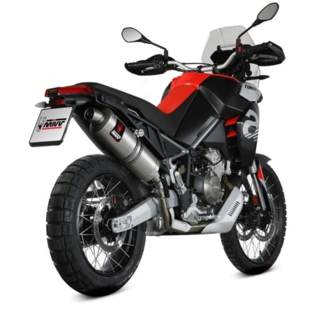 Silencieux MIVV Dakar Slip-On Acier Inoxydable 1116609 - Echappement moto MIVV