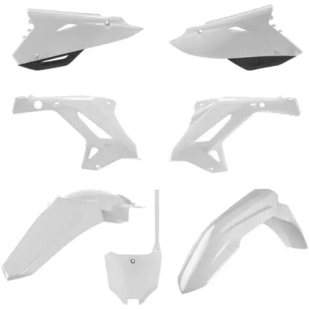 Kit Plastiques Polisport Mx Restyling Blanc