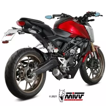 Ligne Complète MIVV Mk3 Carbone Inox 1106512 - Echappement moto MIVV