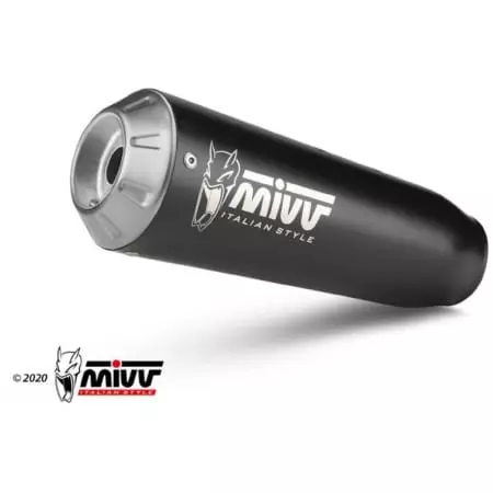 Ligne Complète MIVV X-M1 Acier Noir Inox 1106511