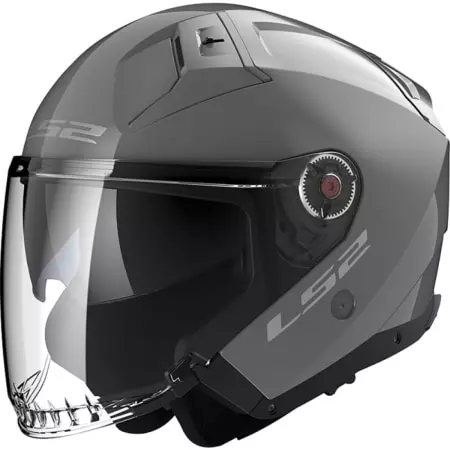 Casque LS2 OF603 Infinity II Solid Gris Nardo