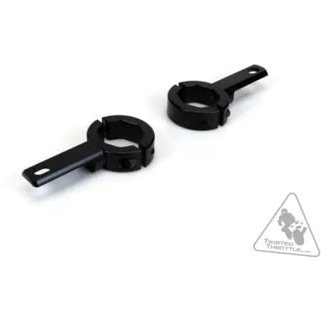 Support Eclairage Denali Diamètre 32-38Mm Noir - Électricité DENALI