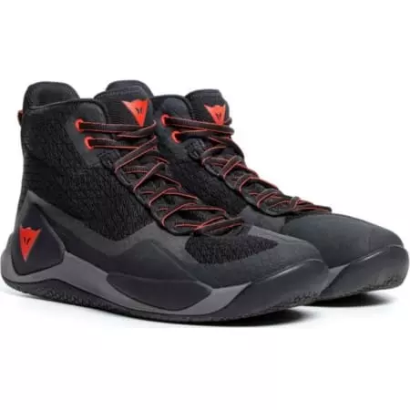 Baskets Dainese Atipica Air 2 Noir Rouge Fluo - Bottes et chaussures DAINESE