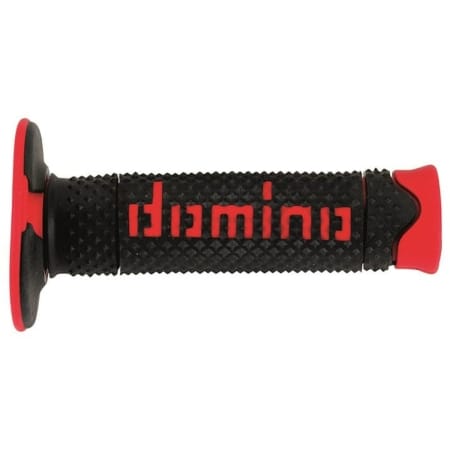 Poignées Domino A260 Dsh Full Grip Noir Rouge