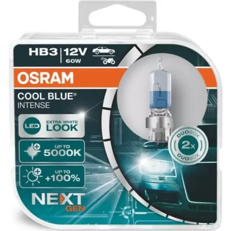 Ampoules Osram Cool Blue Intense Hb3 12V/60W