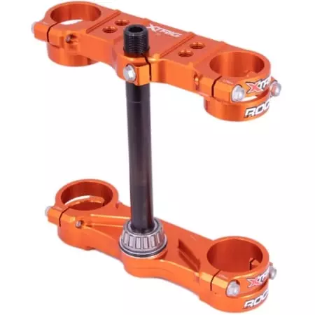 Té De Fourche Xtrig Rocs Tech Offset 22 Mm Orange 1105920 - Partie cycle XTRIG