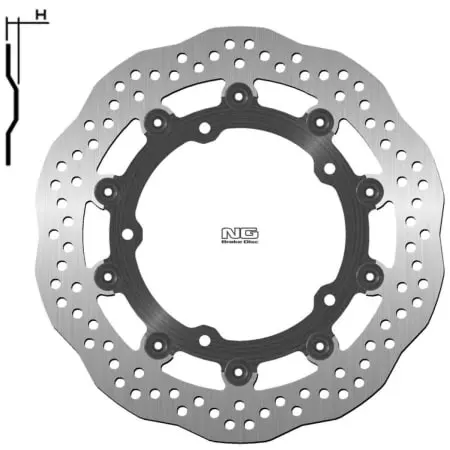 Disque De Frein Pétale Flottant Ng Brake 1623X 1109570 - Freinage NG BRAKE