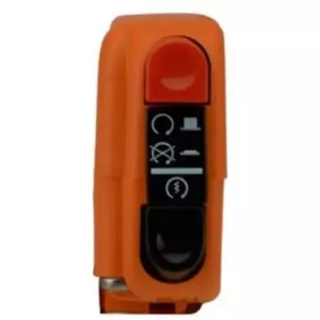 Commodo Electrique Tommaselli Orange Avec Interrupteur Droit 1078785
