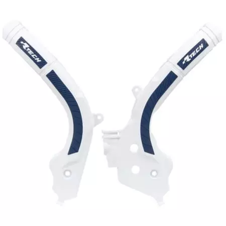 Protège Cadre Racetech Bi-Matières Blanc Bleu 1065156 1065156