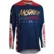 Maillot Cross Answer A22 Elite Redzone Bleu Blanc Rouge