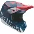 Casque Cross Enfant Answer Ar1 Solid Rouge Blanc Bleu