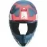 Casque Cross Enfant Answer Ar1 Solid Rouge Blanc Bleu