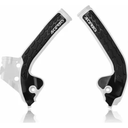 Protections De Cadre Acerbis X-Grip Blanc 0022893.030