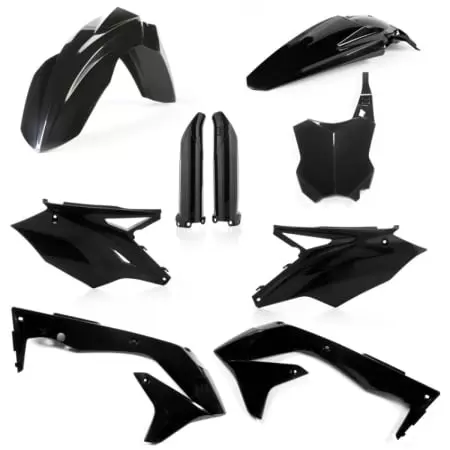 Kit Plastiques Complet Acerbis Noir 0022989.090