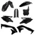 Kit Plastiques Complet Acerbis Noir 0022989.090