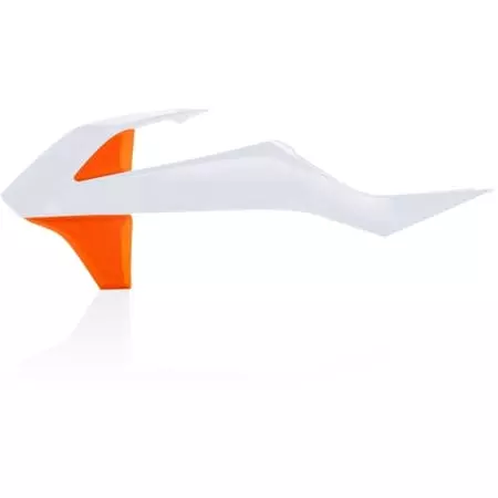 Ouïes De Radiateur Acerbis Blanc 2 Orange 0022928.485