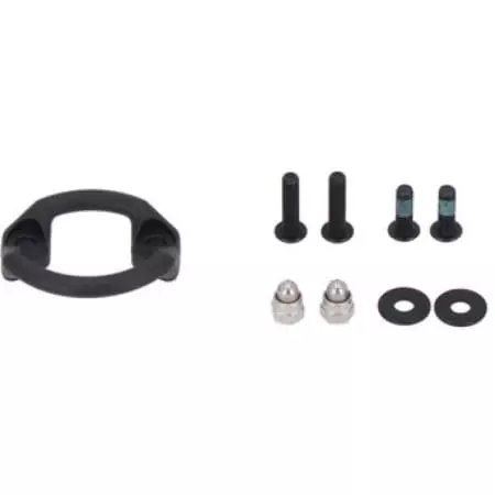 Kit Anneaux De Fixation SW-Motech Pour Sacoches De Selle Pro Noir