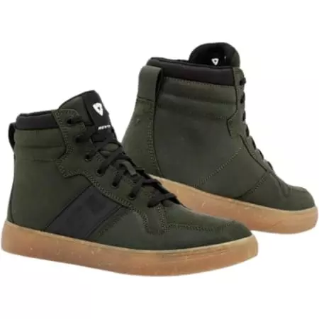 Baskets REV'IT Kick Vert Foncé Marron