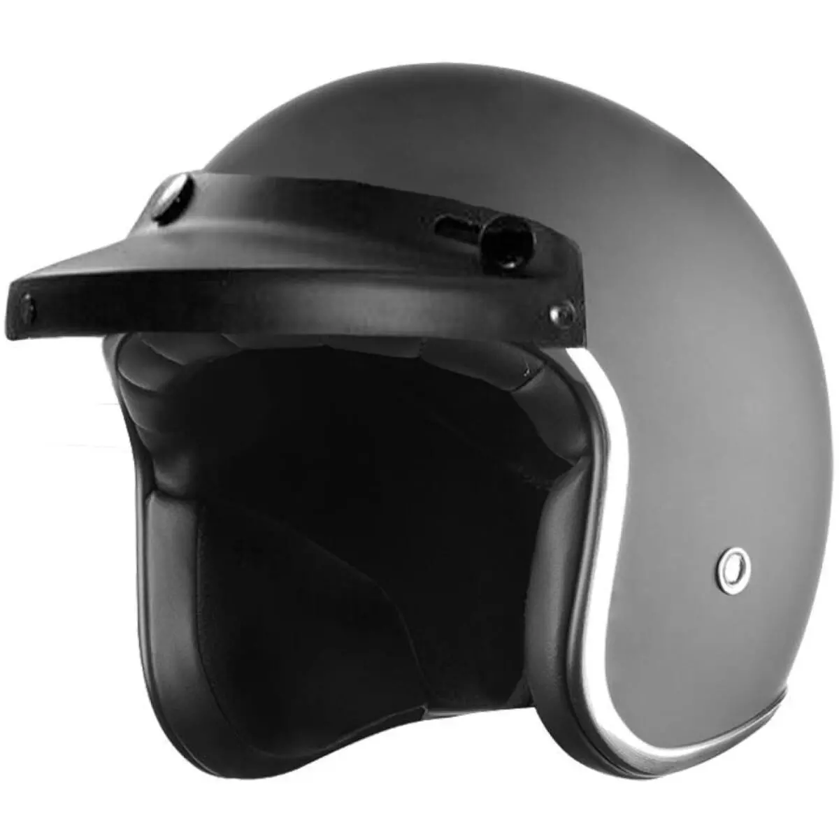 Visière Kokpit Old School Noir Mat