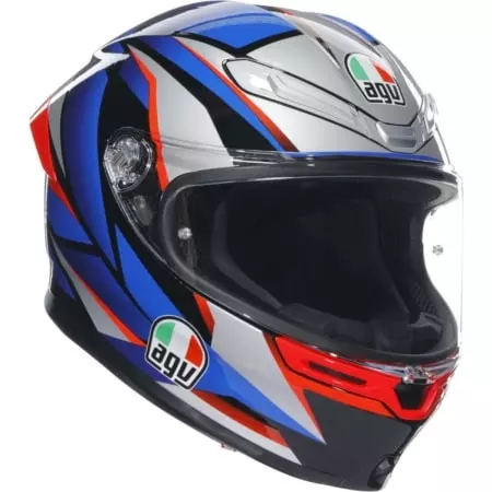 Casque AGV K6 S Slashcut Bleu