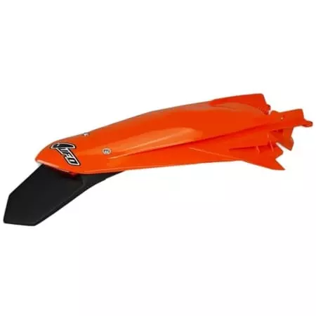 Garde-Boue Arrière + Support De Plaque Avec Feu KTM EXC EXC-F Orange