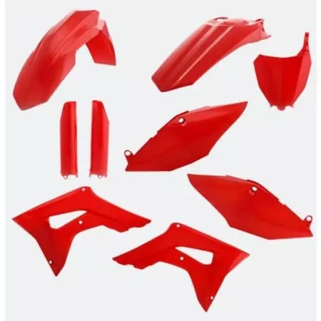 Kit Plastiques Rtech Rouge RKITCRFRS0517