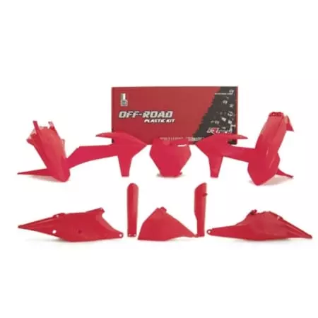 Kit Plastiques 7 P Rtech Rouge Fluo RKITKTMRD0599