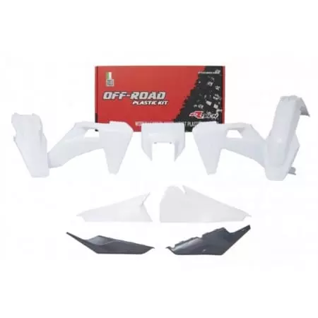 Kit Plastiques 6 P Rtech Blanc Gris Anthracite RKITHSQOEM520