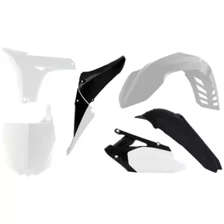 Kit Plastiques 6 P Rtech Blanc Noir RKITYZFBN1611